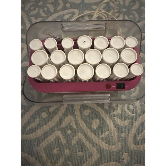 Conair Wavemaker 20 Hot Rollers HS16X Curlers With Clips Pageant Tested - Picture 12 of 15